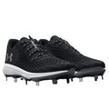 Under Armour Womens Glyde 2.0 Metal Softball Cleats Size 7.5 Black Silver NWOB