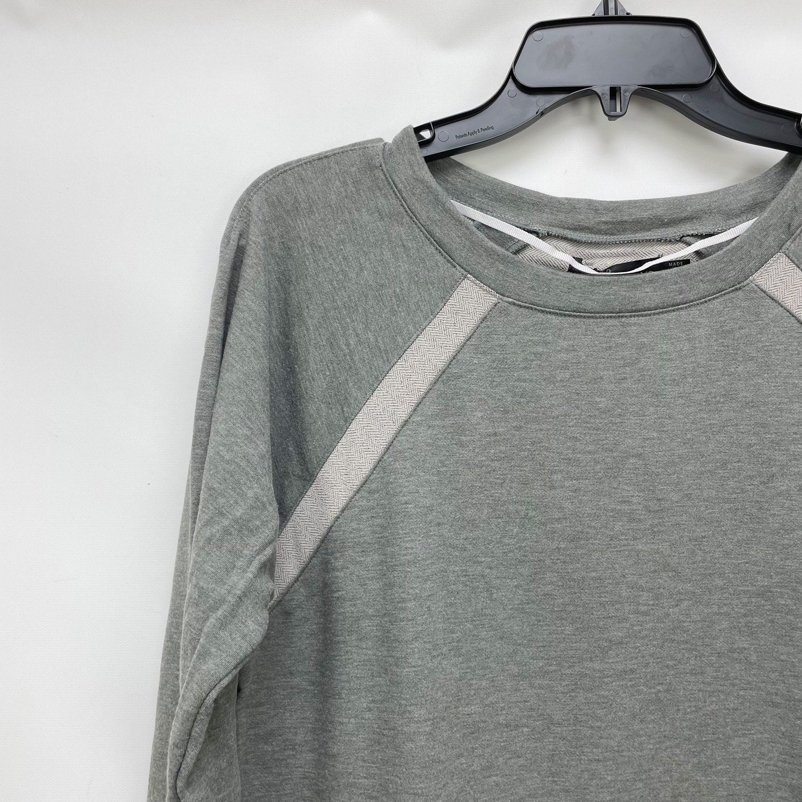 Prana Womens Rosie Sweatshirt Dress XS Grey Long Sleeve Pullover NWT