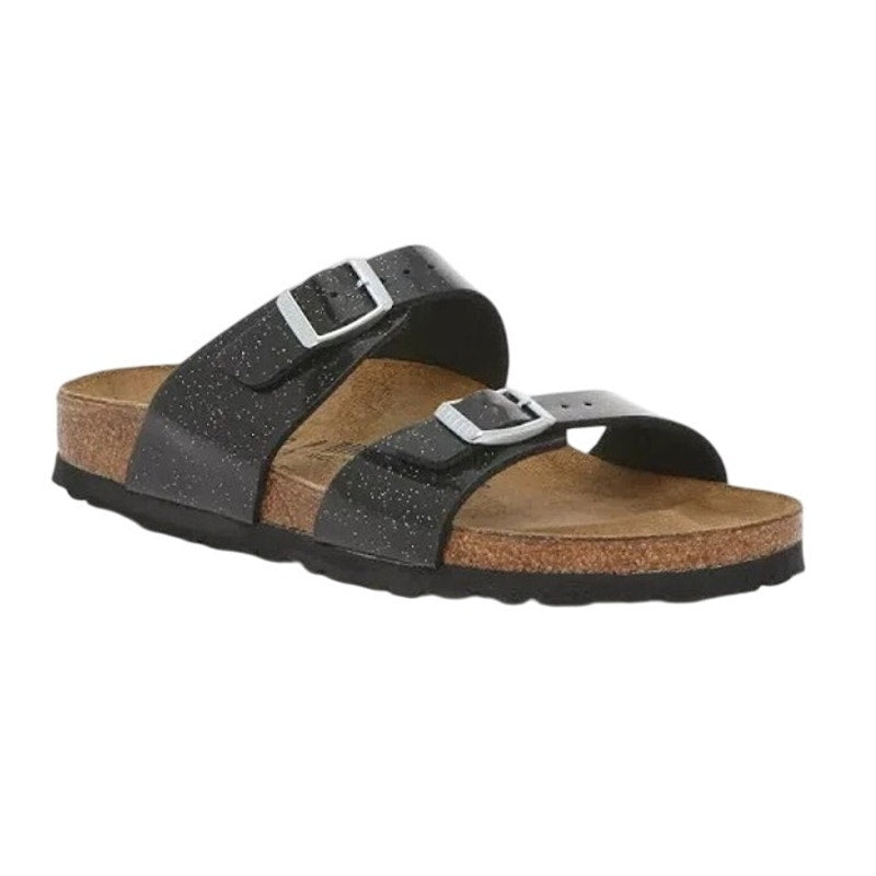 Birkenstock Womens Sydney Birko Flor Graceful Sandals EU 37 US 6 Black NWOB