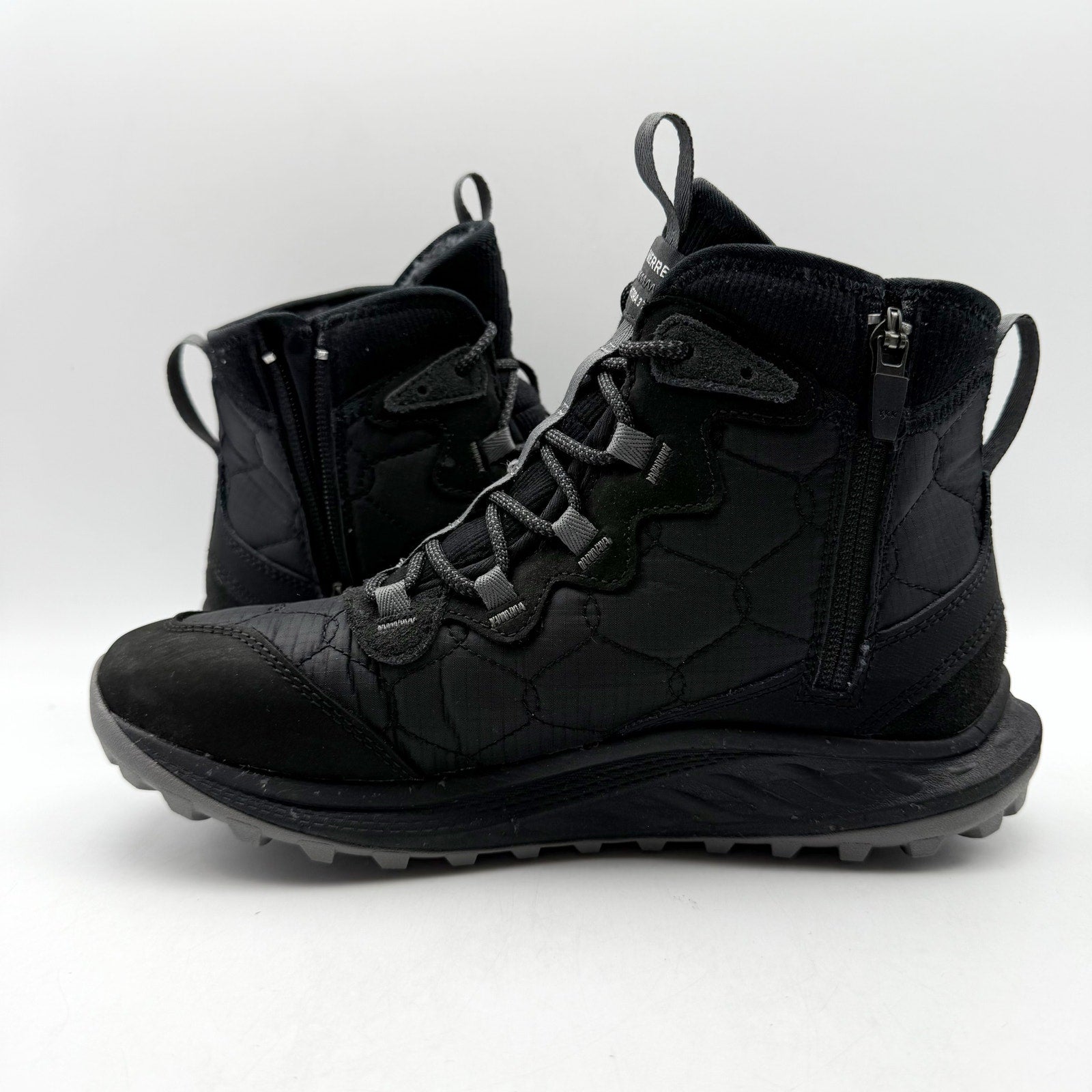 Merrell Womens Antora 3 Thermo Mid Boots US 8 M Black Waterproof Winter NIB