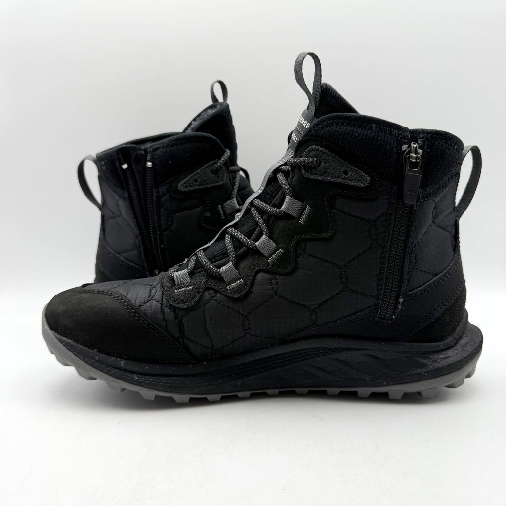 Merrell Womens Antora 3 Thermo Mid Boots Size 8 M Black Waterproof Winter NIB