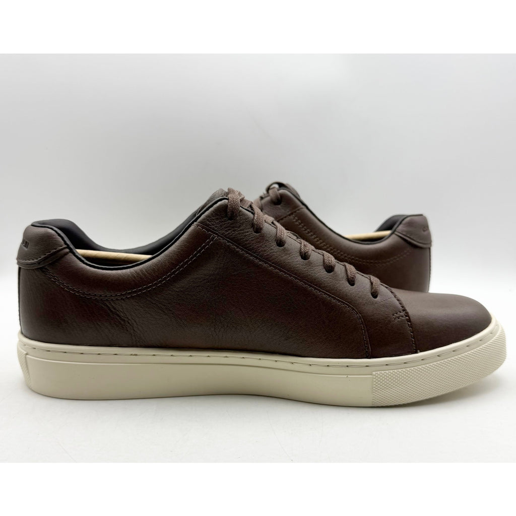 Cole Haan Mens Jensen Low-Top Casual Sneakers Size 11 EU 44 Brown Leather NIB