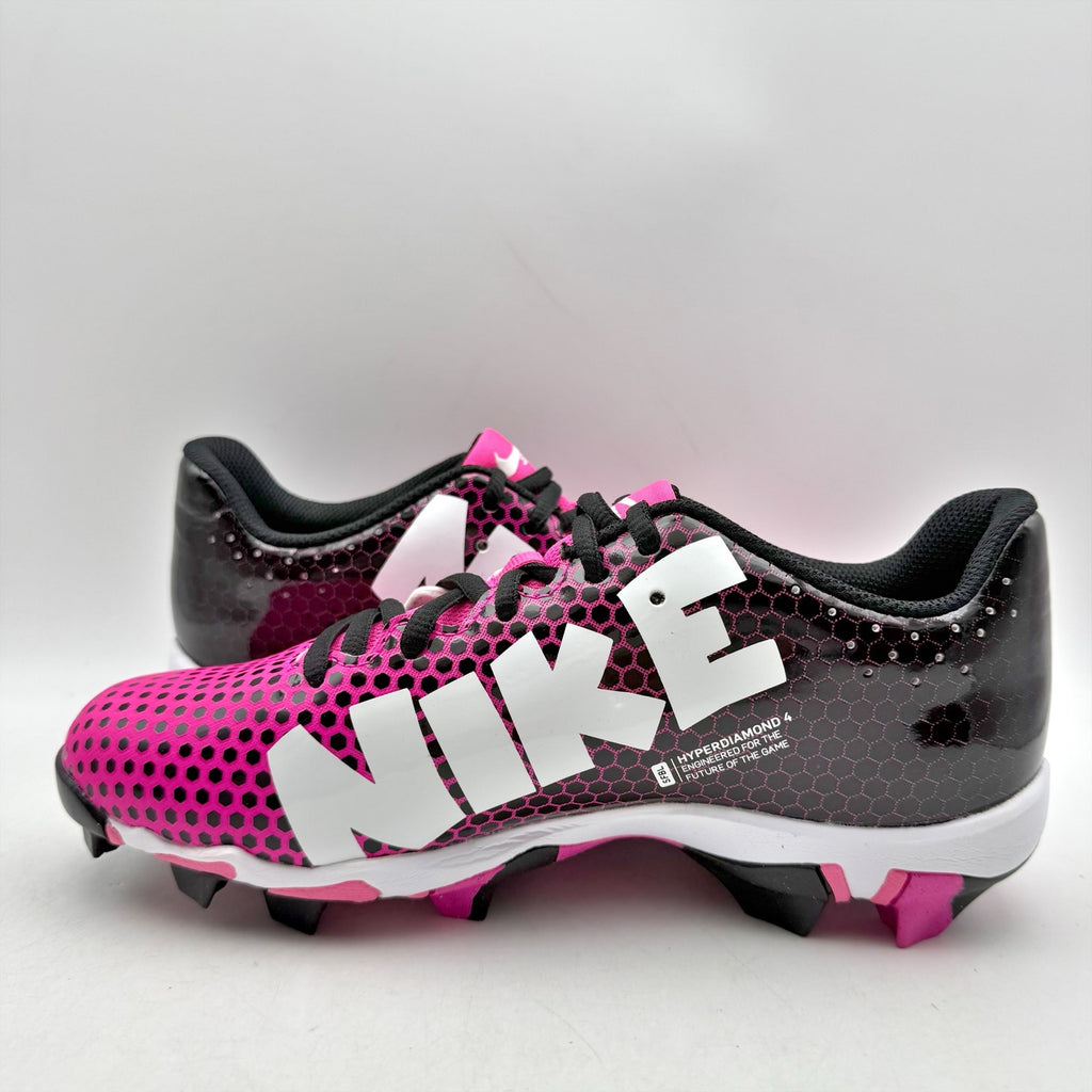 Nike Kids Hyperdiamond 4 Keystone GG Softball Cleats US 5.5 Y Pink CZ5919 NWOB