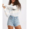 LEVI'S Womens 501 Original Fit Denim Shorts Size 28 US 6 Blue 56327-0086 NWT