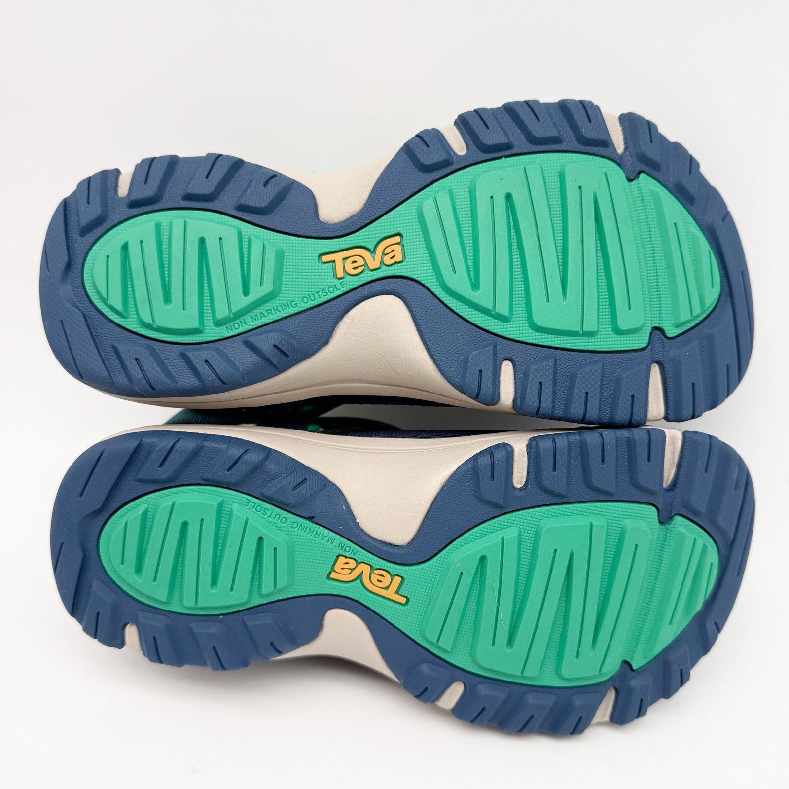 TEVA Kids Outflow Universal Closed Toe Sandals US 13 Blue Water Shoes NIB