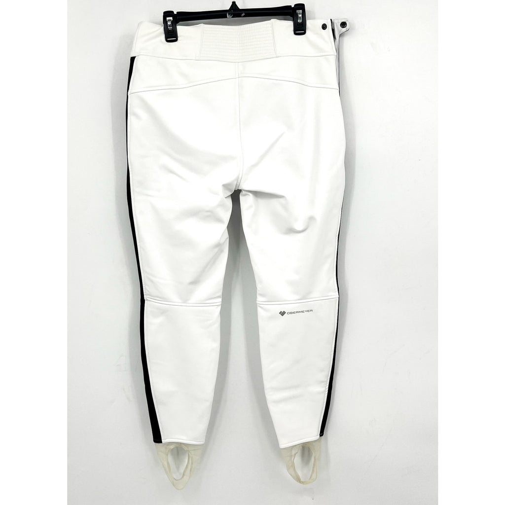 Obermeyer Womens Jinks ITB Softshell Ski Pants Size 14 White Waterproof NWT