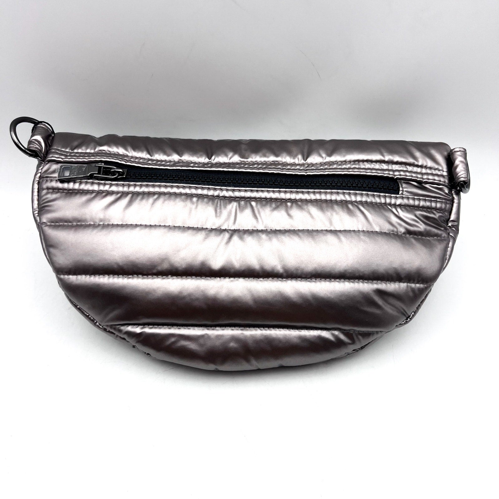 THINK ROYLN Women's Shining Star Crossbody/Belt Bag Silver Pearl Latte NWOT