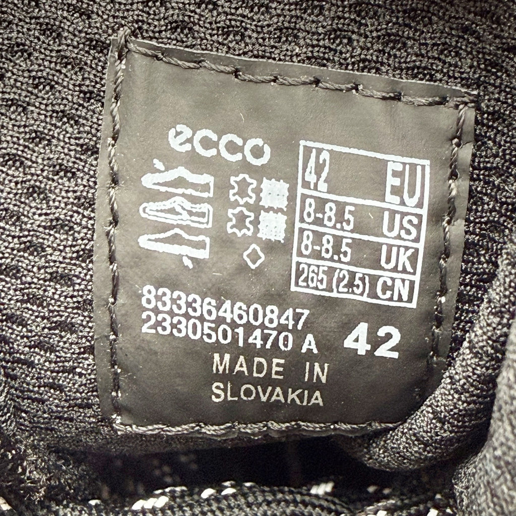 Ecco x Concepts Mens Track 25 Hiking Boots EU 42 US 8.5 Tan Black Leather WP NWT