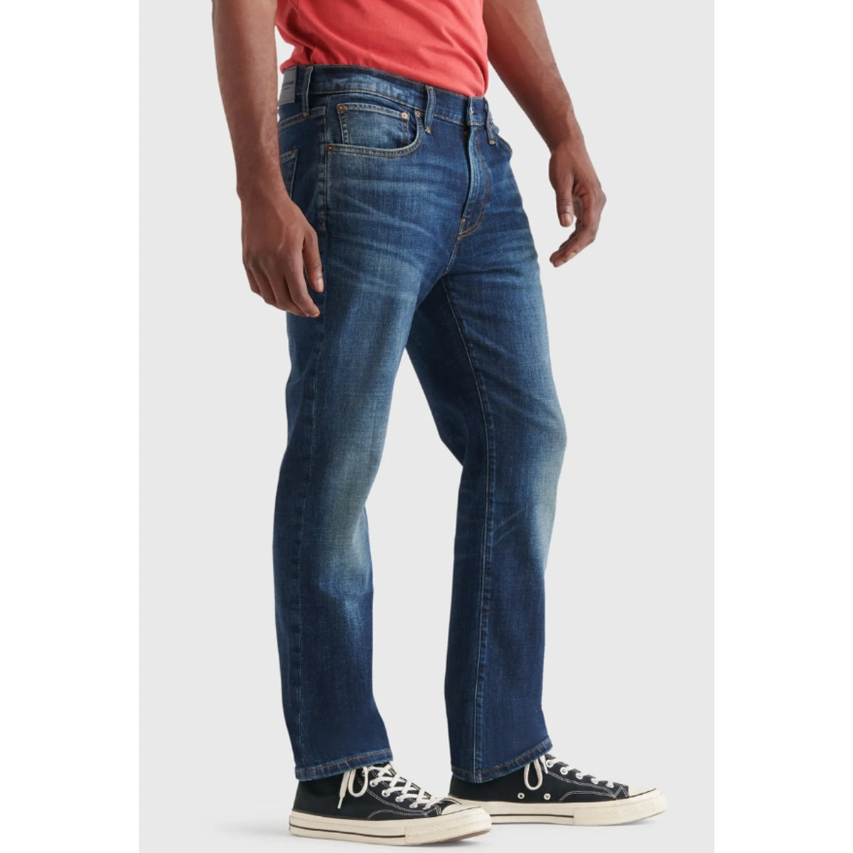 LUCKY BRAND Men's 223 Straight Jeans 34x32 Lynwood Blue Advanced Stretch NWT