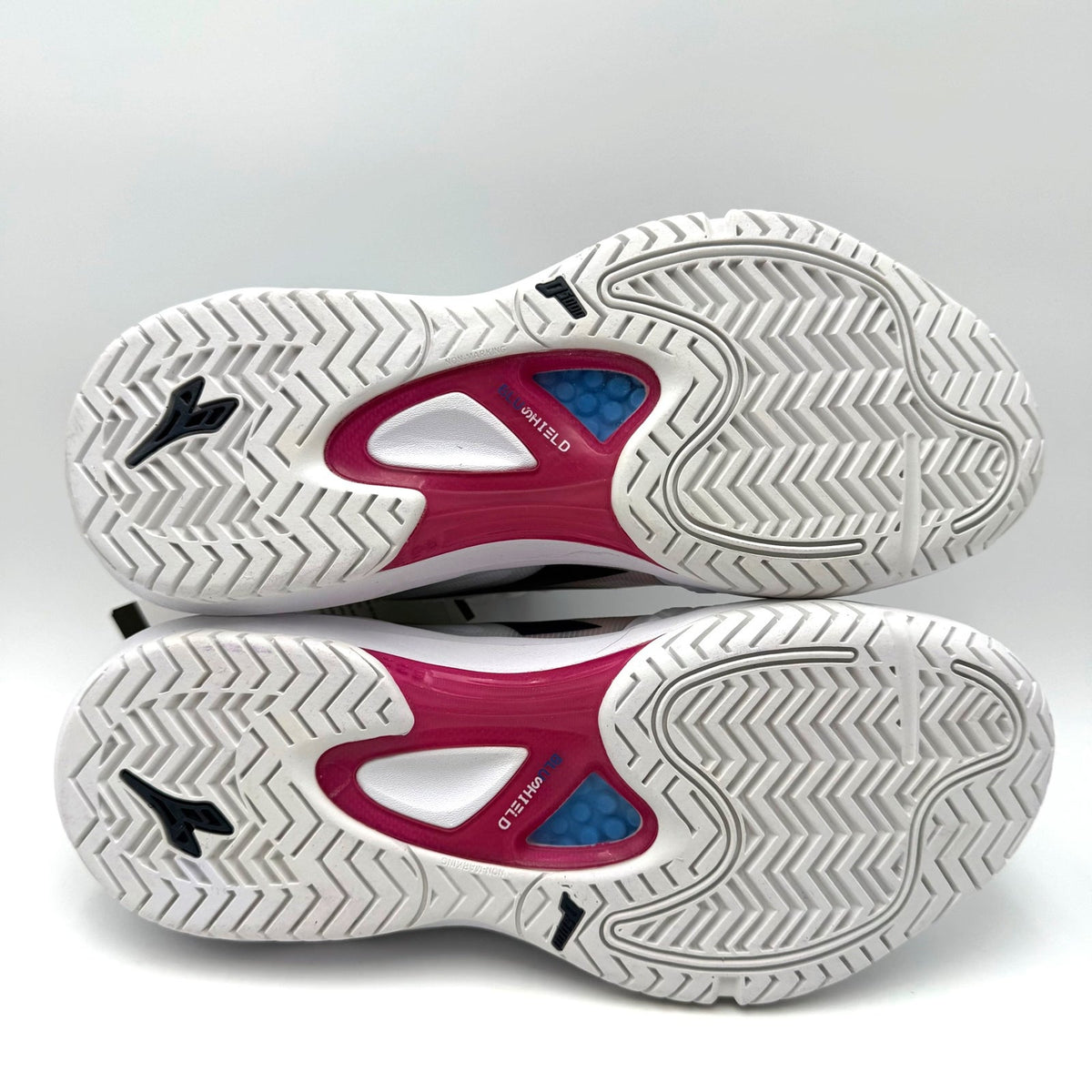 Diadora Womens Speed Blushield Fly 4+ AG Athletic Shoes US 9.5 White Tennis NWT