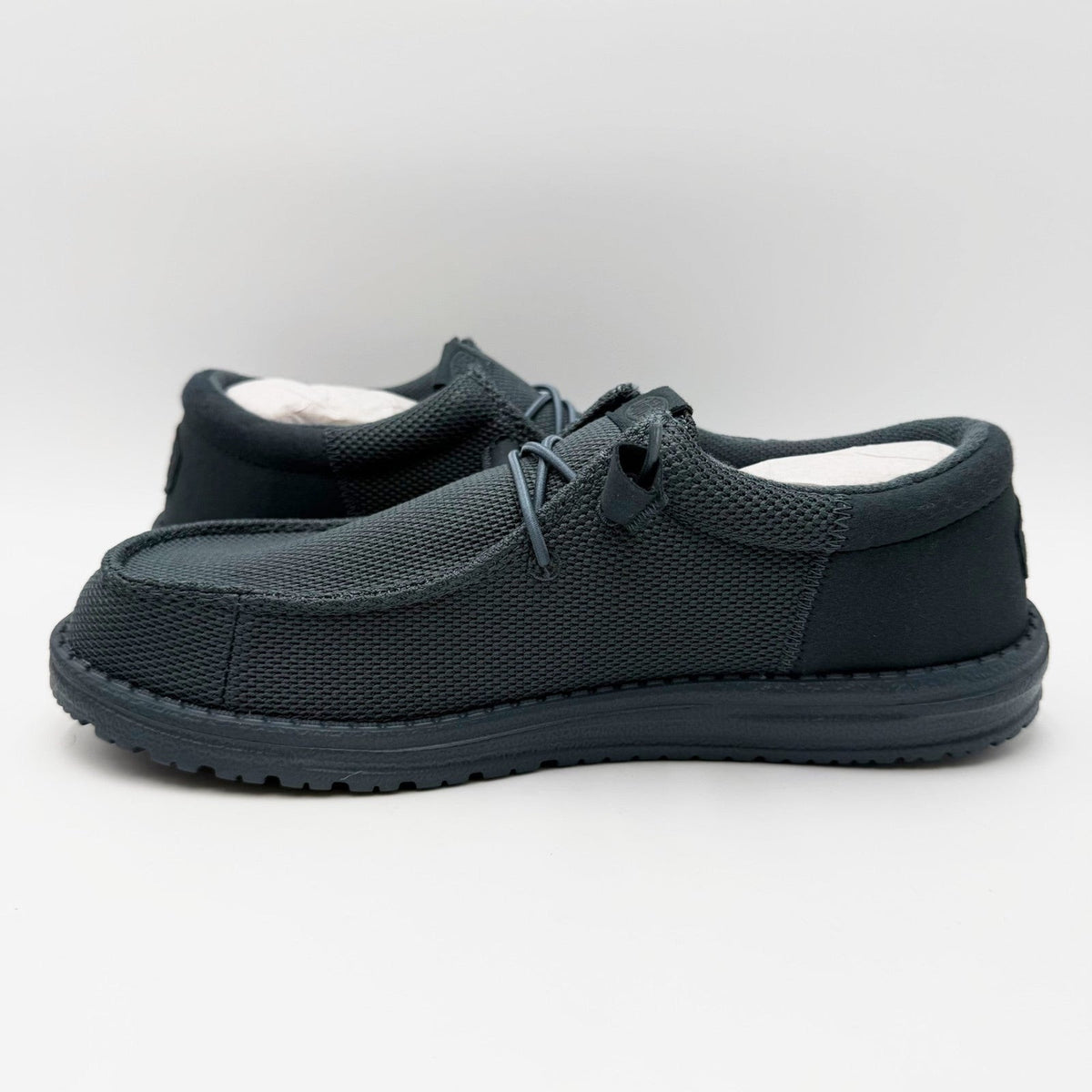 Hey Dude Mens Wally Funk Mono Slip On Shoes Size 8 EU 41 Dark Slate Gray NIB