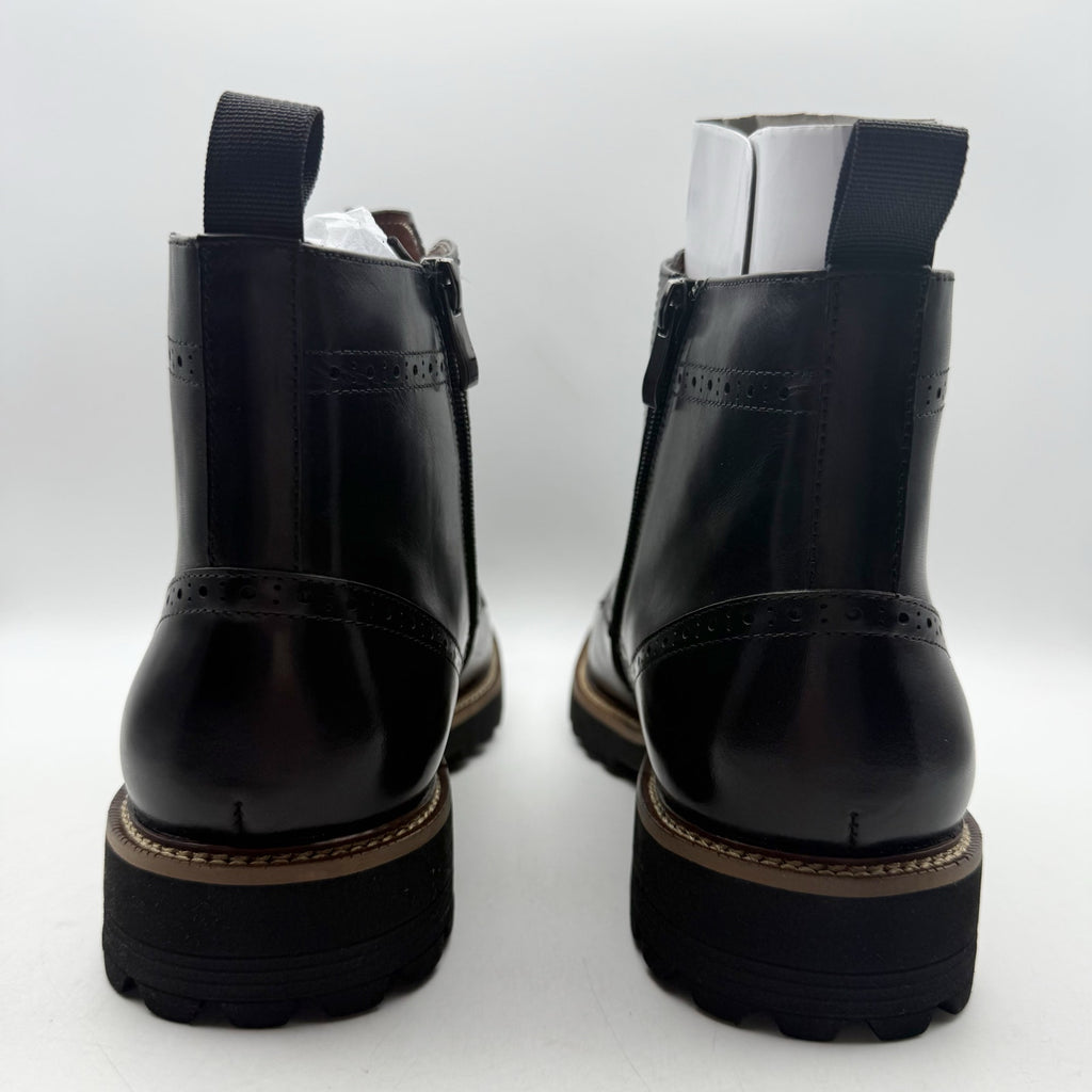 Vintage Foundry Co. Mens Blade Ankle Boots US 11 EU 44 Black Leather NIB