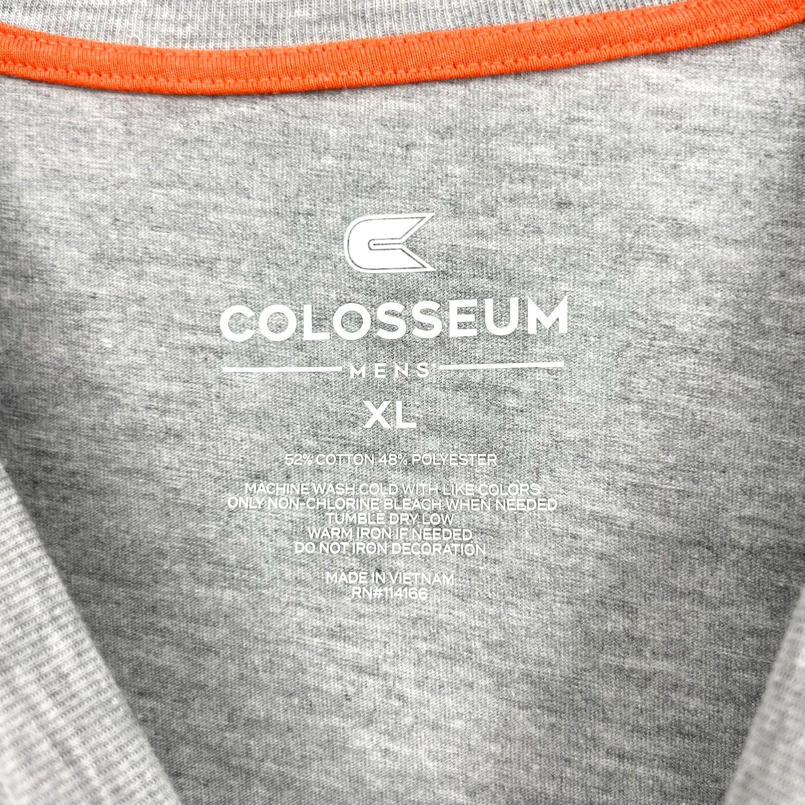 COLOSSEUM Mens Sam Houston State Bearkats Tshirt XL Grey Long Sleeve NWT