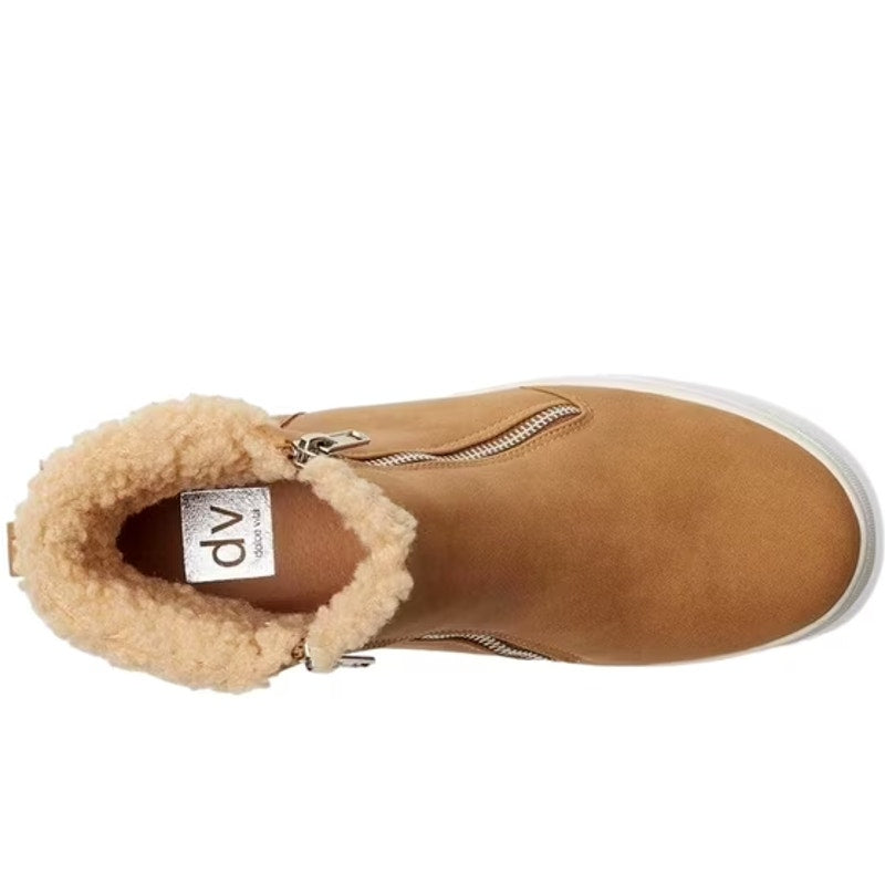 Dolce Vita Womens Adelyne Ankle Booties Size 7.5 Camel Tan NWOB