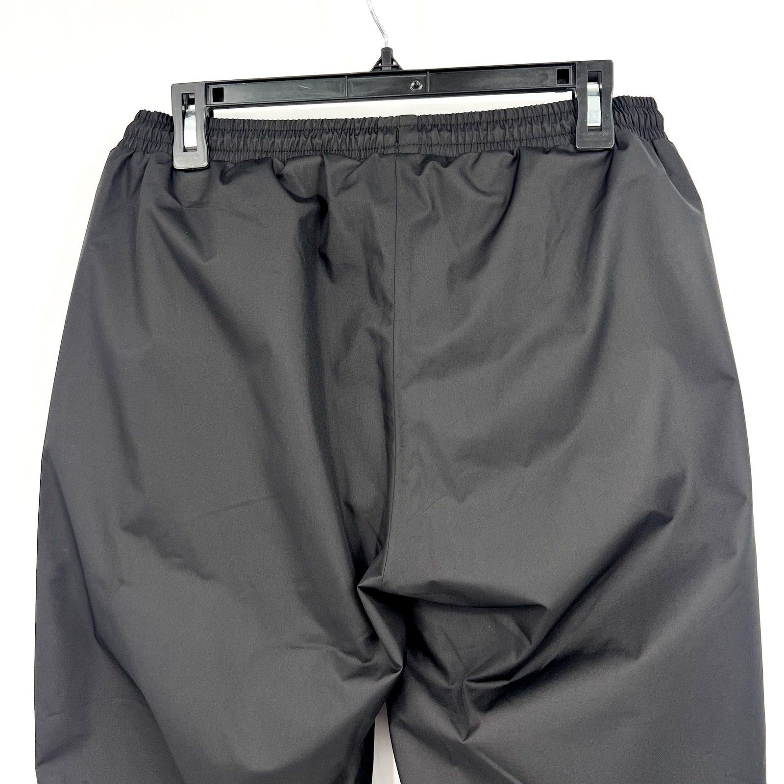 HELLY HANSEN Women's Vancouver Rain Pants Large Black Waterproof Windproof NWT