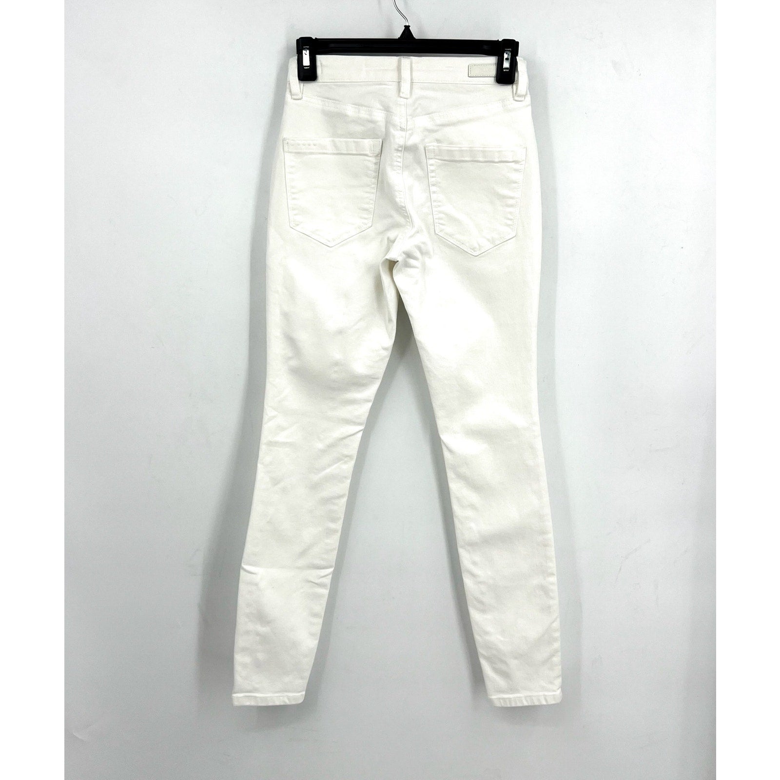 BLANKNYC Womens Bond Skinny Jeans Size 25 US 0 White Stretch Mid Rise NWOT
