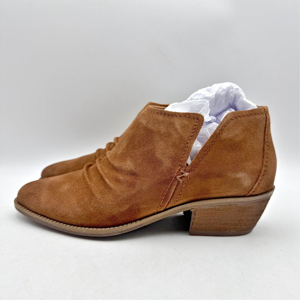 Zodiac Womens Hope Ankle Booties US 6 Brown Suede NWOB