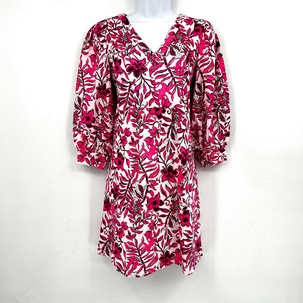 LILLY PULITZER Women's Cass Mini Dress XS Pink Elderflower Blossom NWT