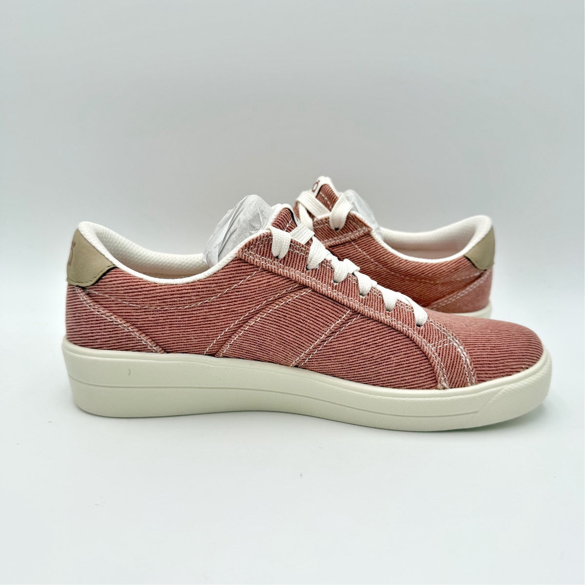 Ryka Womens Viv Classic Casual Sneakers Size 5 M EU 35 Red Clay Canvas NIB