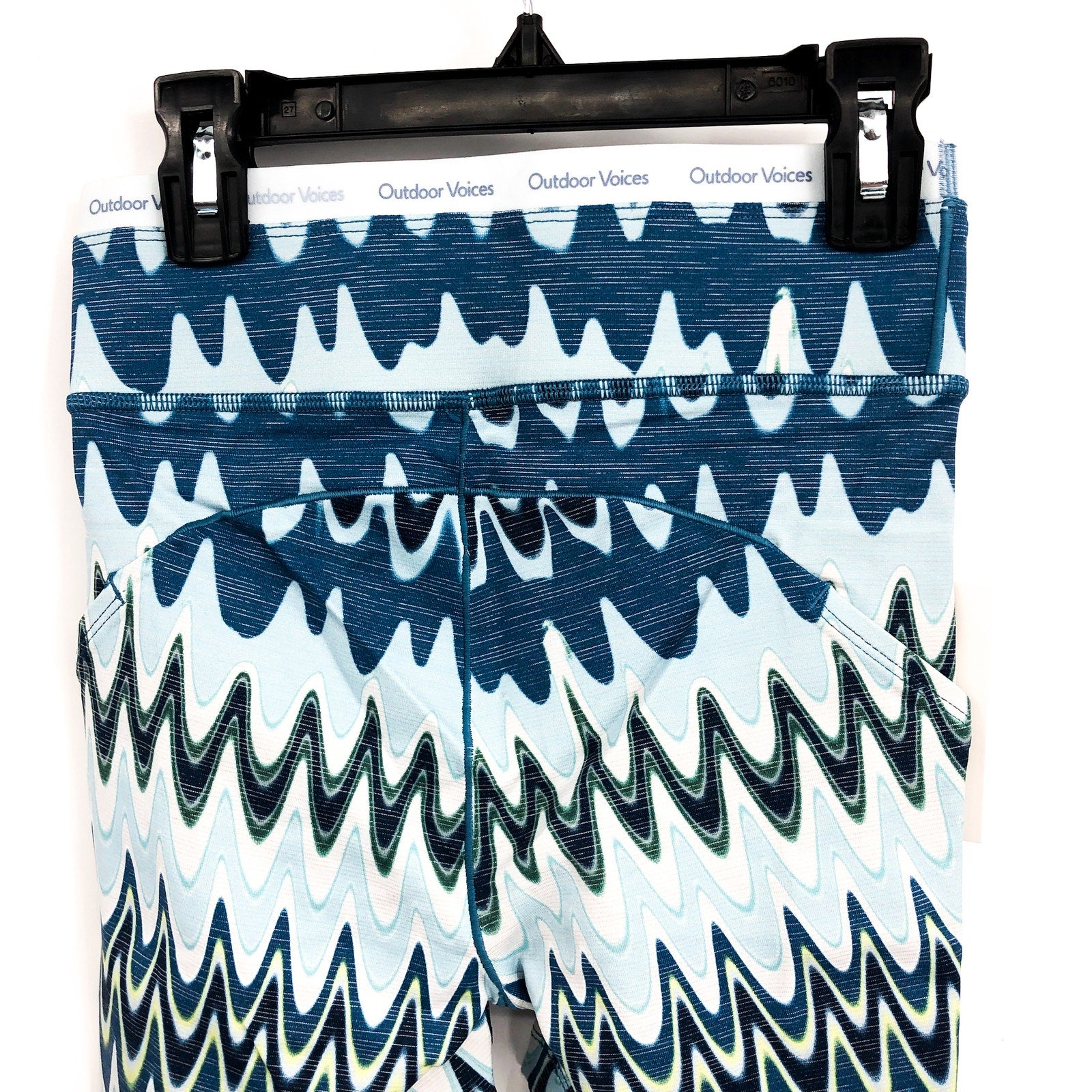 OUTDOOR VOICES Womens 5" Thrive Bike Shorts XXS Blue Polar Helios TechSweat NWT