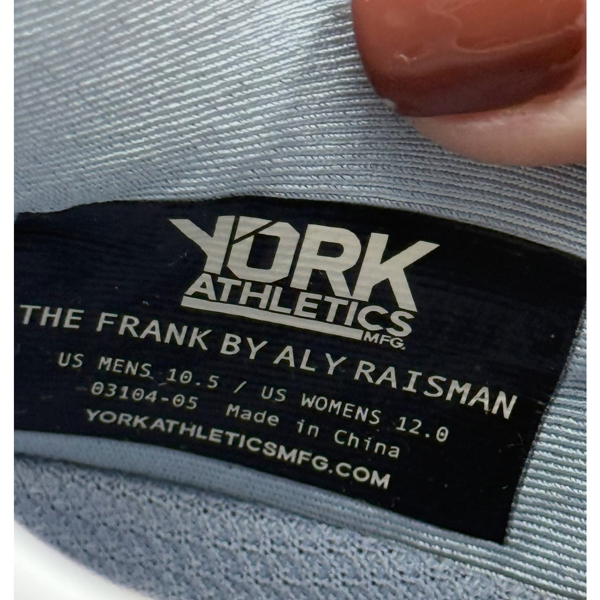 York Athletics Frank Trainer Womens 12 Mens 10.5 Bone White Casual Sneakers NIB