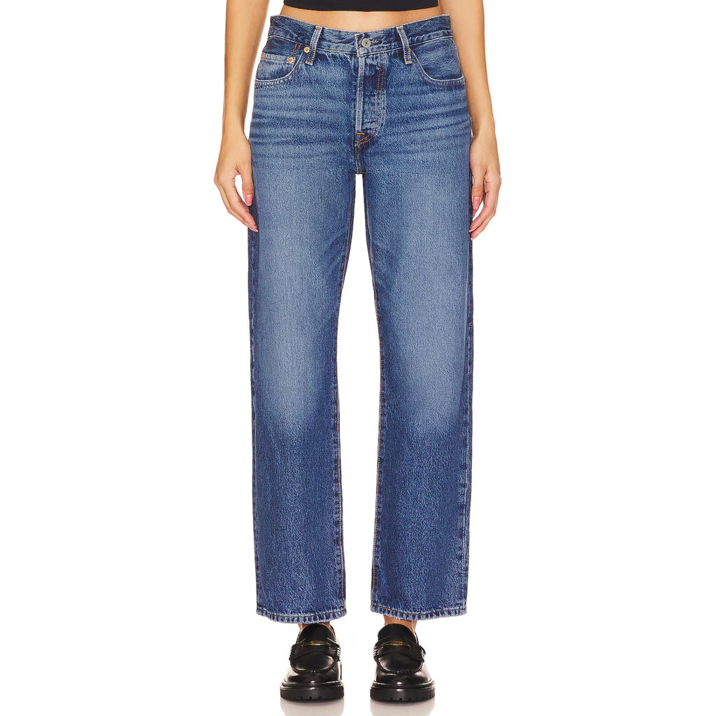 LEVI'S Womens 501 90s Straight Jean 30x30 10 Not My News Channel A19590033 NWT