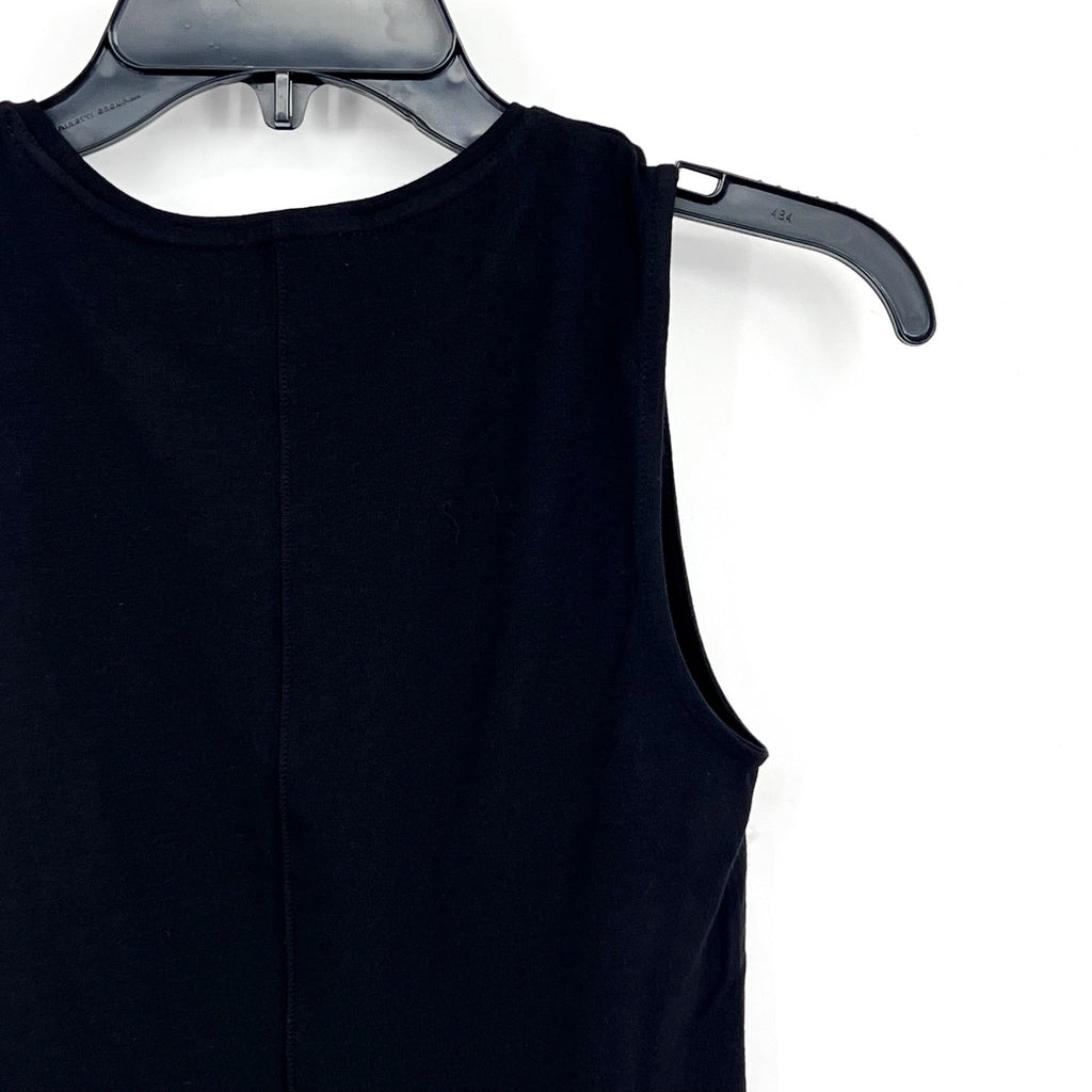 EVERLANE Women's The Supima Form Tank Top Medium Black Sleeveless Crewneck NWT