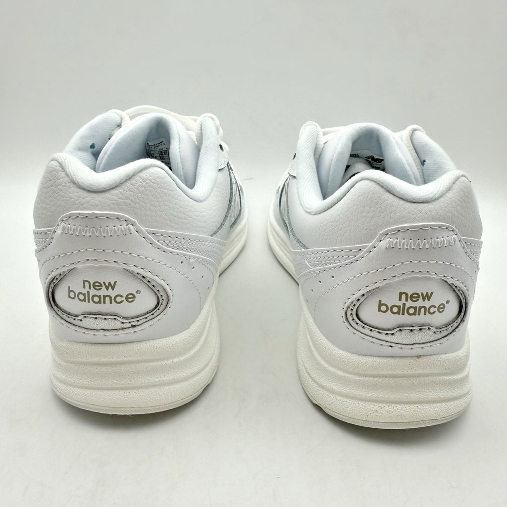 New Balance Womens 577 Walking Sneakers US 7 M White Leather Athletic NWOB