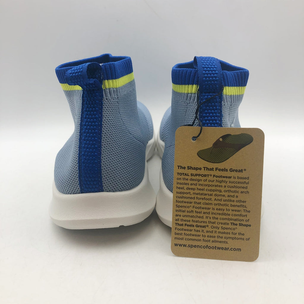 Spenco Waco Womens Pure Love Knit Casual Sneakers Size 7 Fog Blue NIB