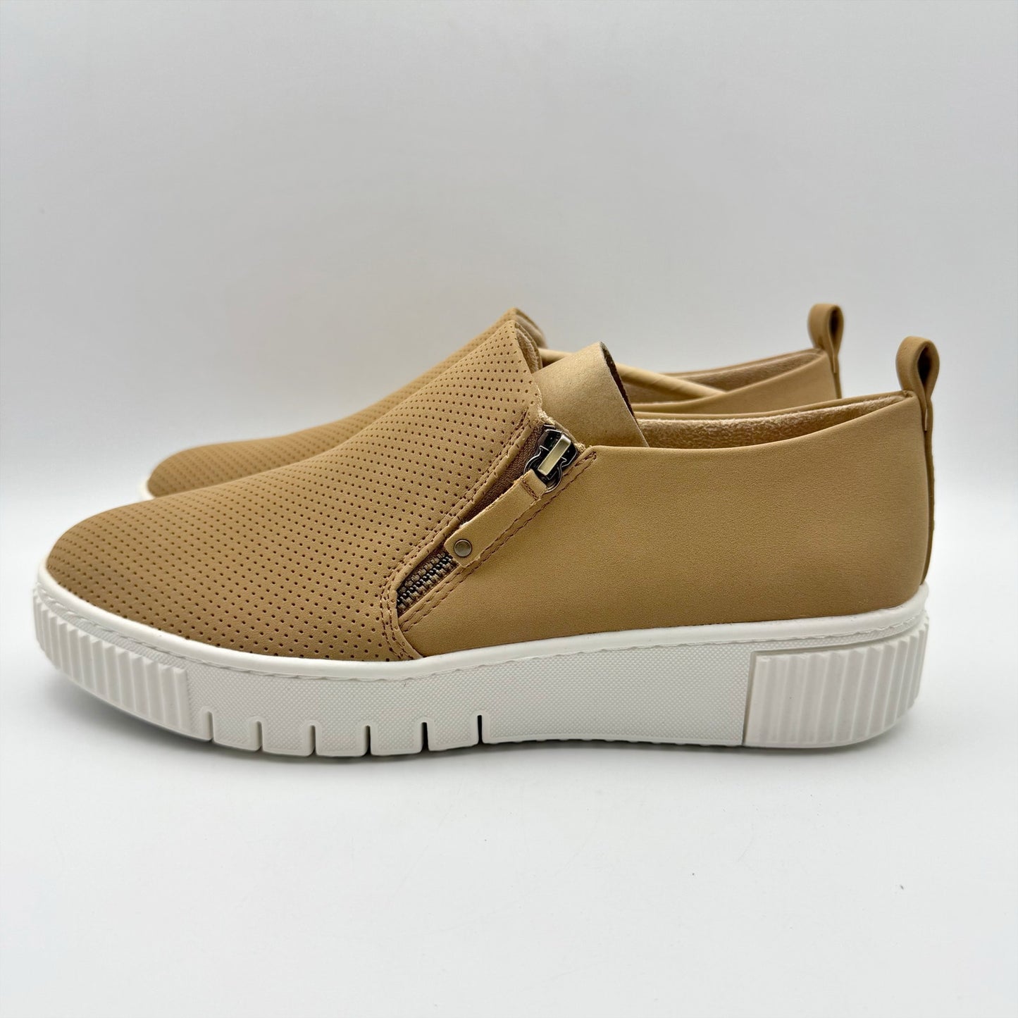 Soul Naturalizer Womens Turner Loafers US 9.5 M EU 40.5 Brown Beige Slip On NIB