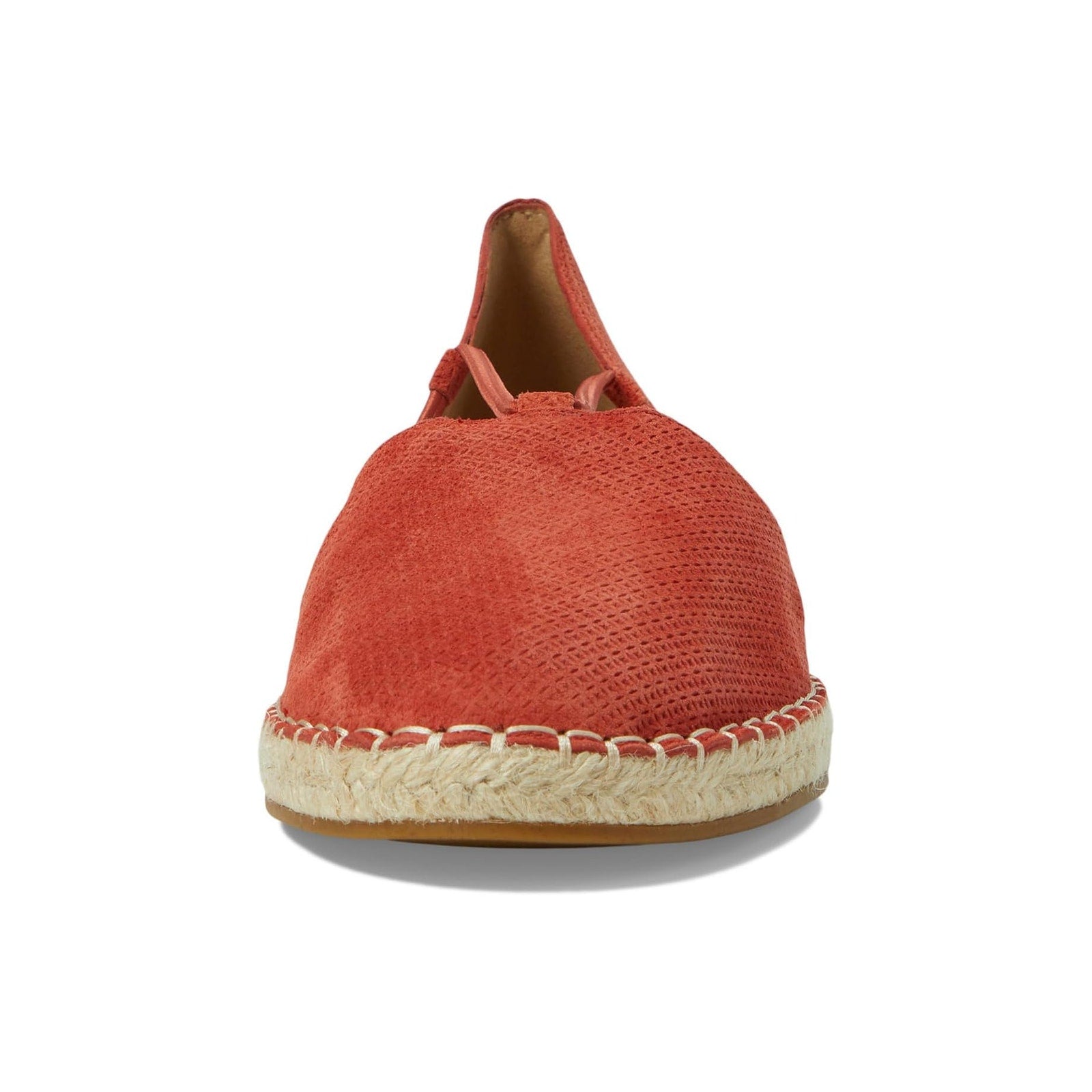 Eileen Fisher Womens Lee Espadrille Flats Size US 8.5 Red Full Grain Leather