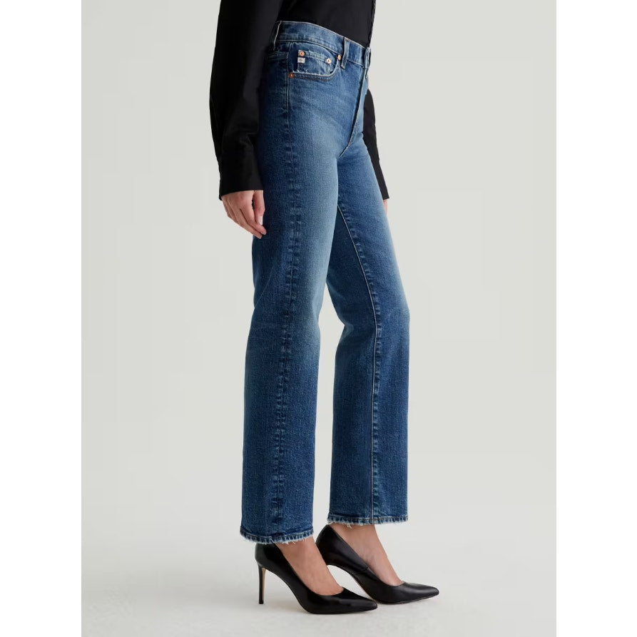 AG ADRIANO GOLDSCHMIED Womens Brinley Straight Jeans Size 25 Blue NWT