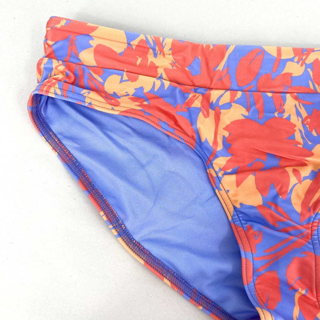PRANA Women's Presolana Bikini Bottoms Medium Pink Morning Glory Bloom NWT