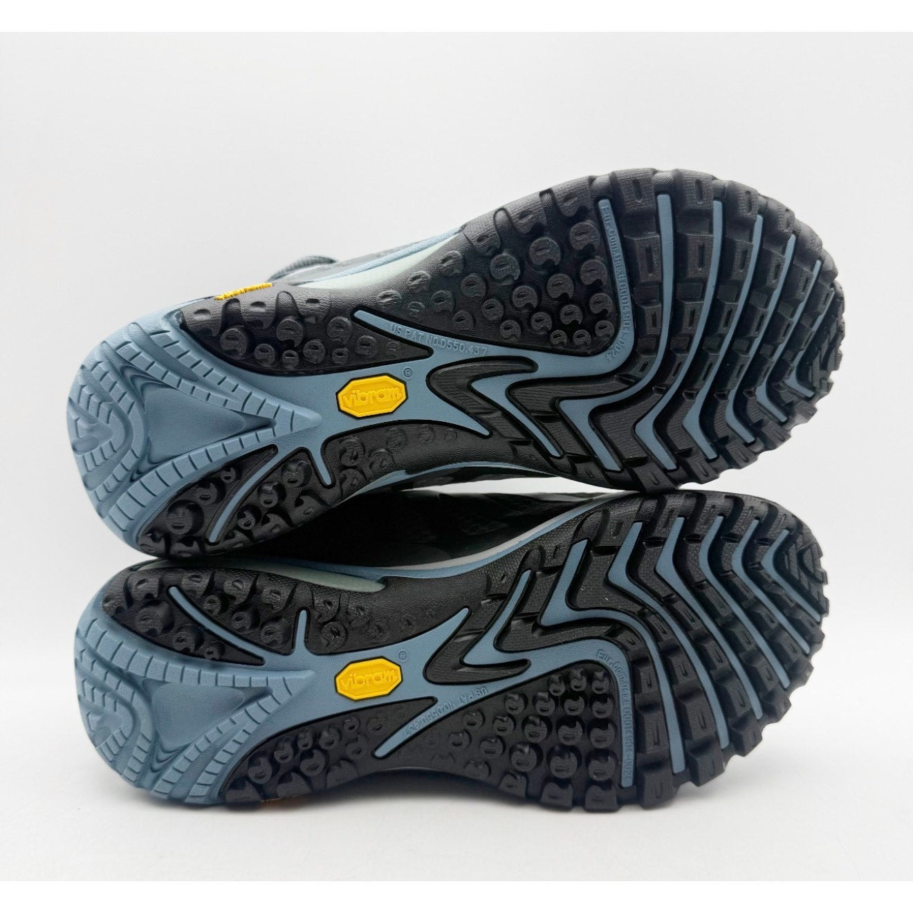 Merrell Womens Siren Edge 3 Hiking Shoes Size 7.5 WIDE Blue Grey Waterproof NWOB