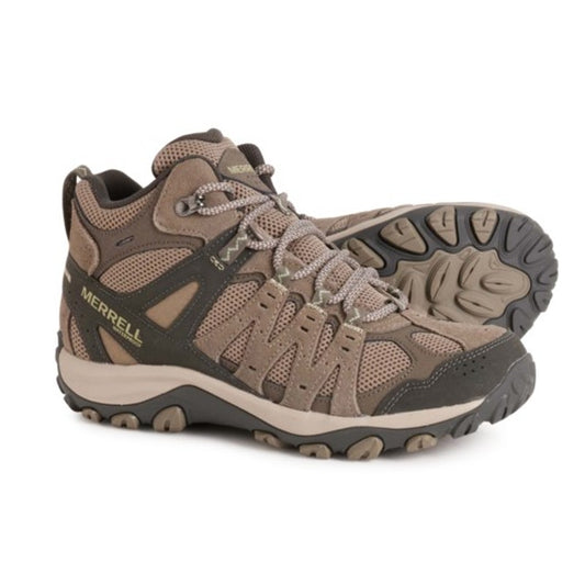 Merrell Womens Accentor 3 Mid Hiking Boots US 10.5 Brindle GTX Waterproof NWOB