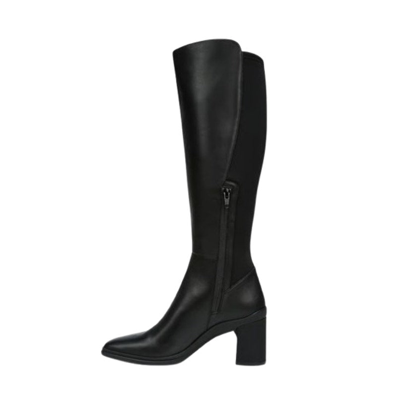 Naturalizer Womens Axel Knee High Boots US 9 M Black Leather Waterproof NWOB