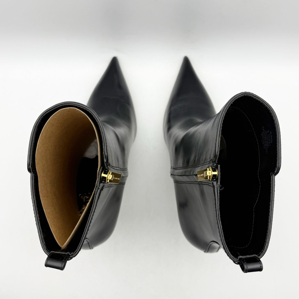 Vince Camuto Womens Poise Ankle Boot Size 9.5 M EU 41 Black Leather Heels NIB