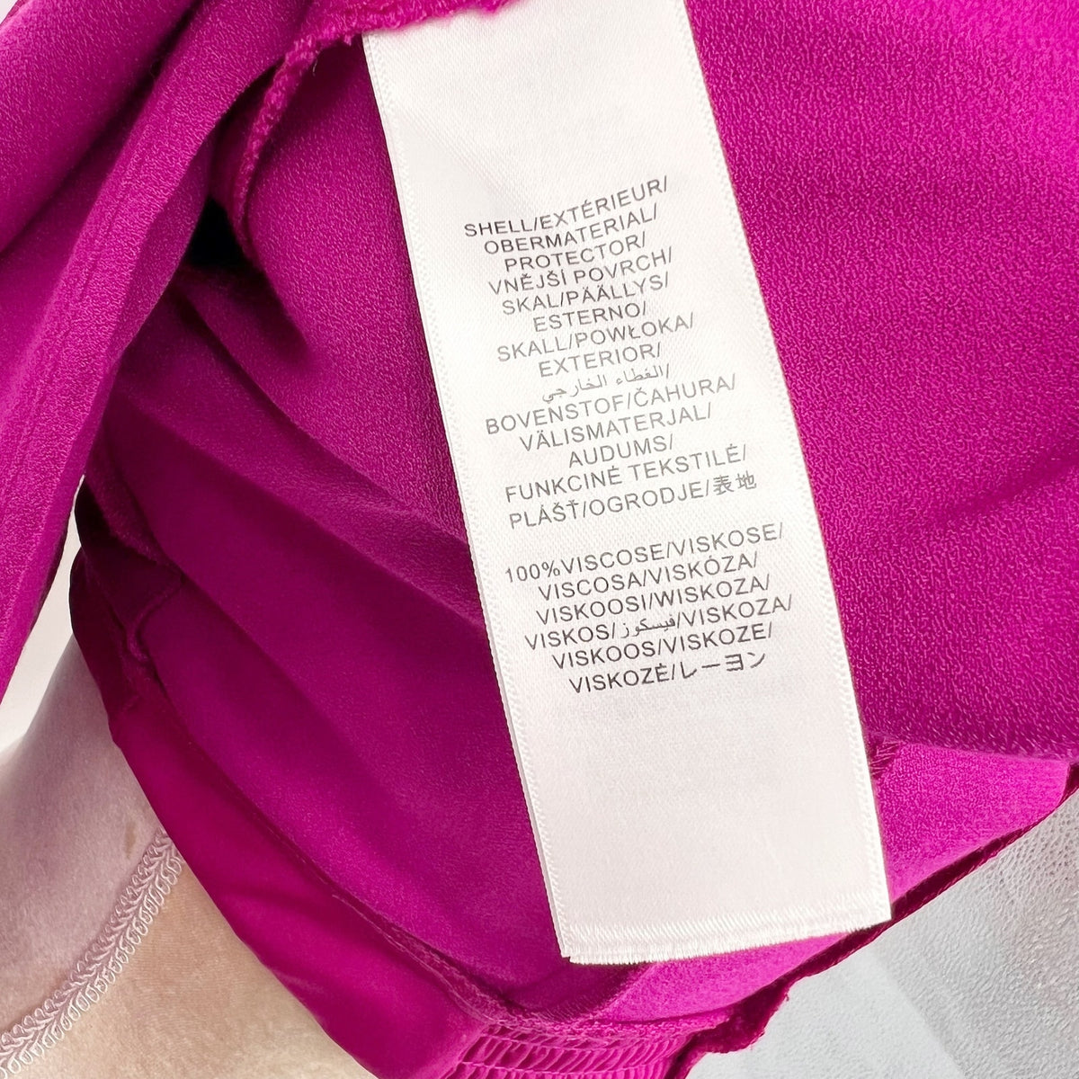 ADRIANNA PAPELL Women's Midi Dress Size 6 Pink Light Crepe NWT
