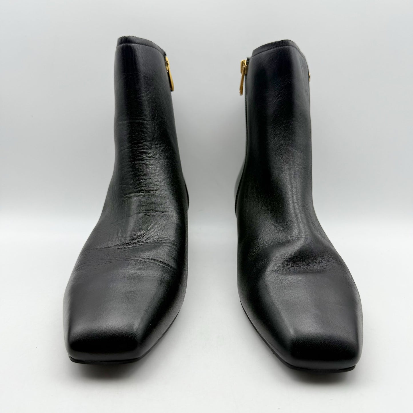 Naturalizer Womens Raffee Ankle Bootie US 11 M EU 42 Black Leather NWOB