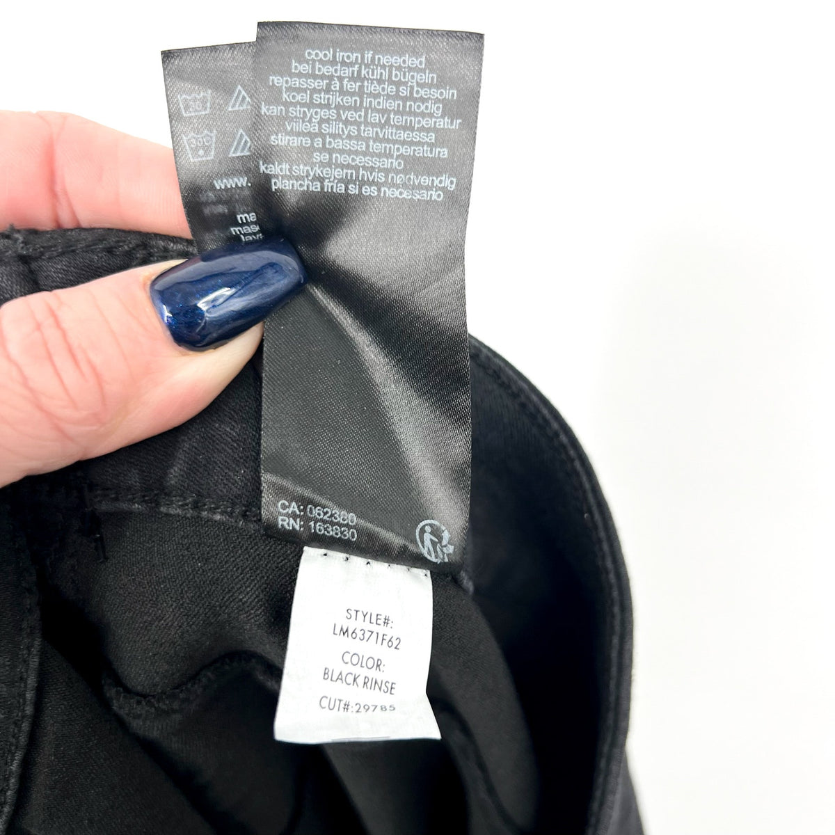 Liverpool Women's Mermaid Denim Maxi Skirt Size 12 31 Black Rinse Seamed NWT