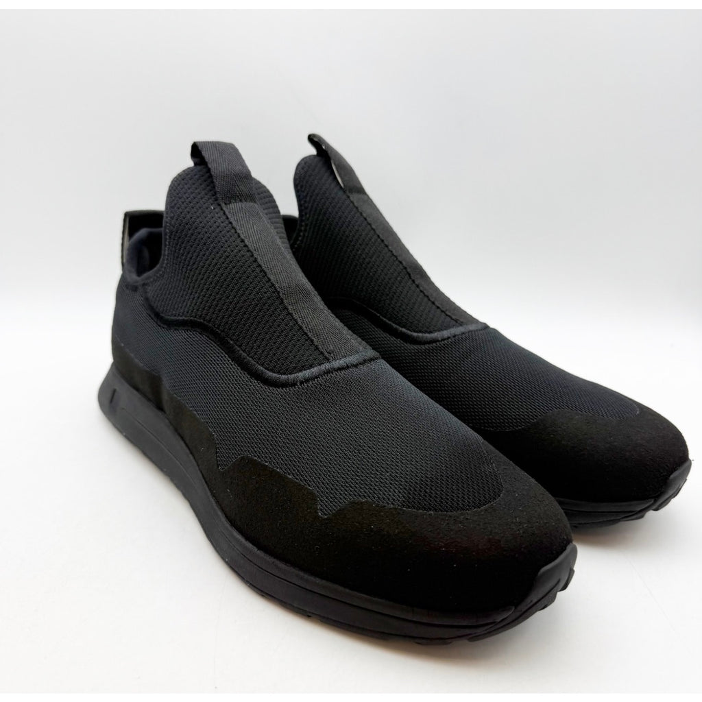 YORK Athletics Mens The Gail Recovery Trainer Sneakers US 8 Black Slip On NIB