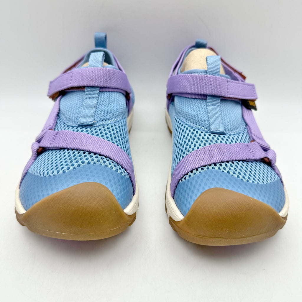 TEVA Kids Outflow Universal Closed Toe Sandals US 4 Purple Blue Water Shoes NIB