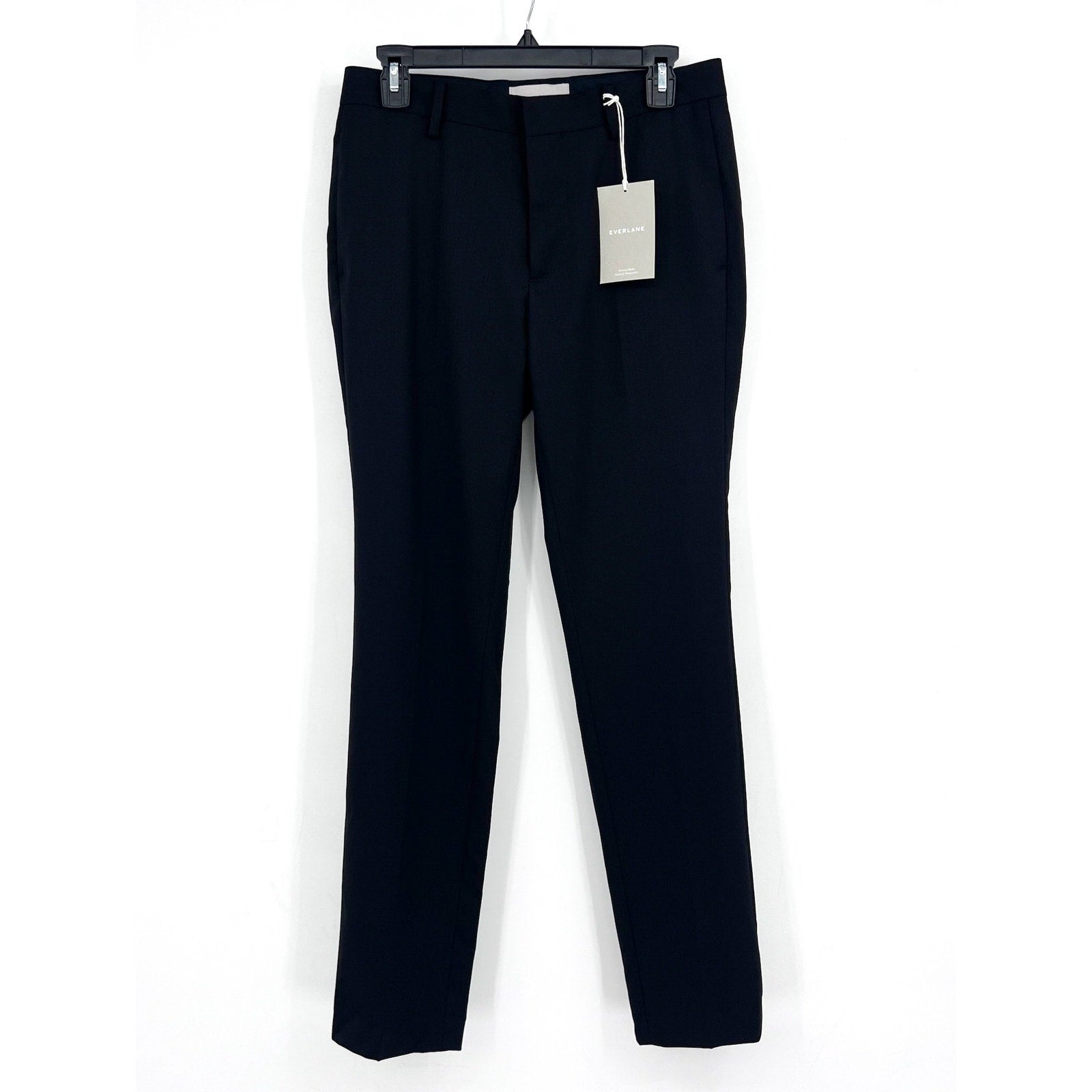 EVERLANE Men's The Italian Wool Pants 29x32 Black Trouser Slim Fit NWT