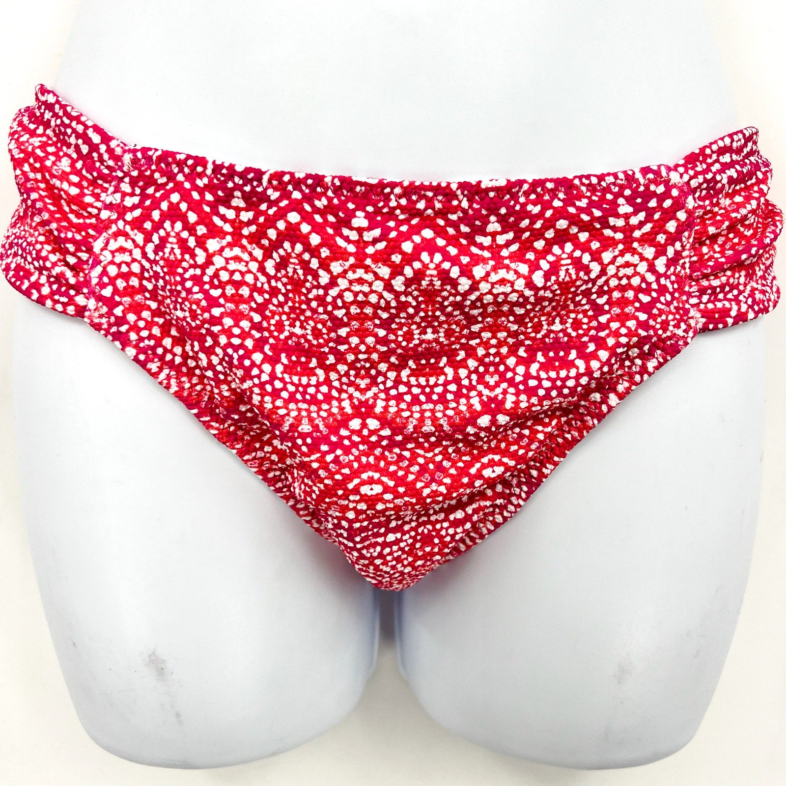 TOMMY BAHAMA Island Cays Hipster Bikini Bottom XS Pink Maui Print Reversible NWT