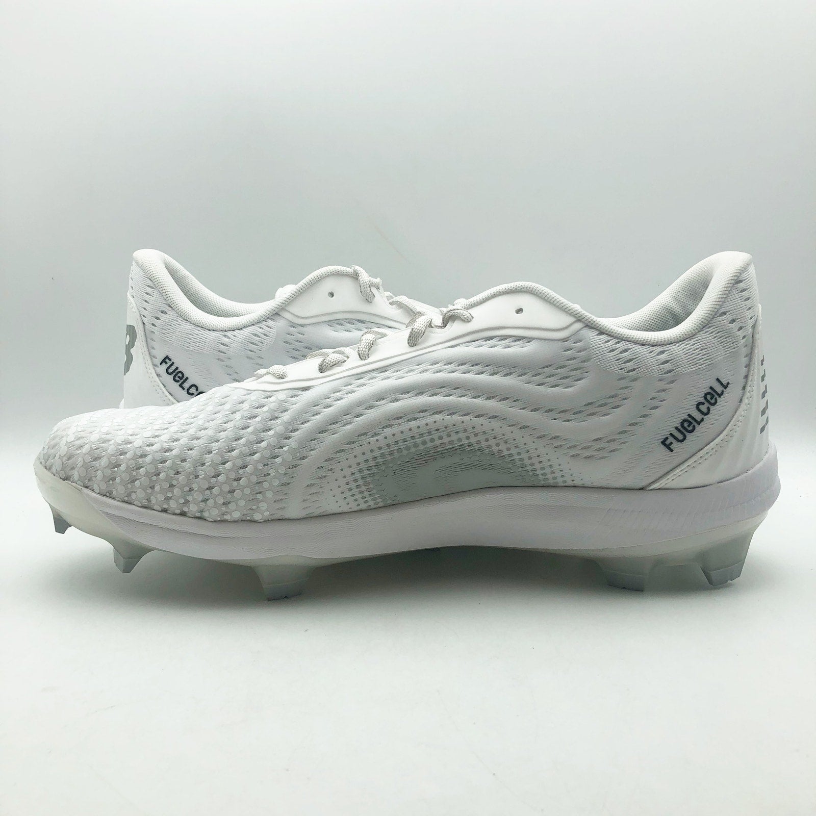 New Balance Mens FuelCell 4040v7 Cleats Size 14 White Black Molded Baseball NWOB