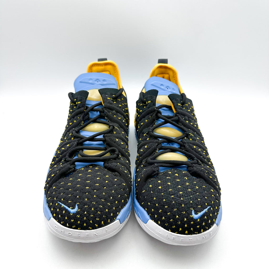 NIKE Youth LeBron 18 GS 'Lakers Heritage' Basketball Shoes 5.5Y Black Multi NWOB