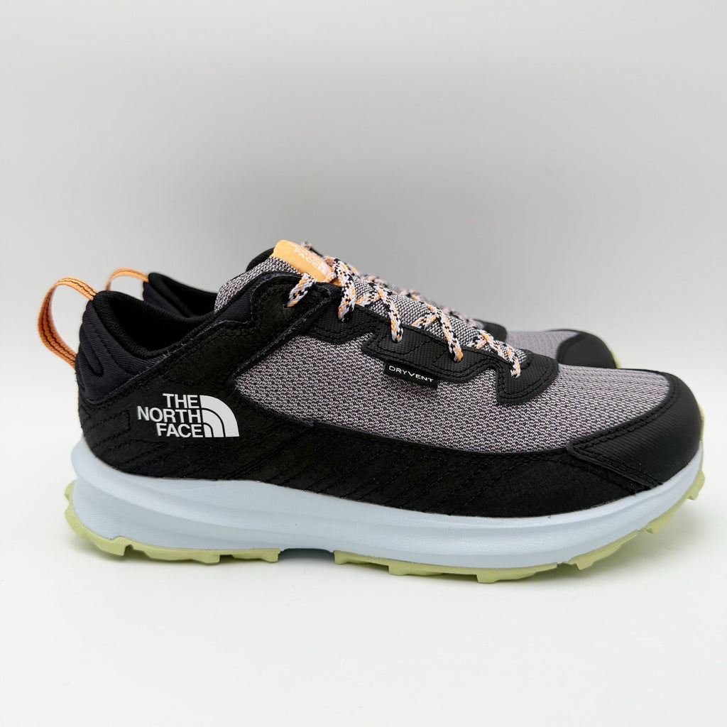 The North Face Fastpack Hiker Shoes Kids Size 7 EU 39 Black Lilac Waterproof NIB
