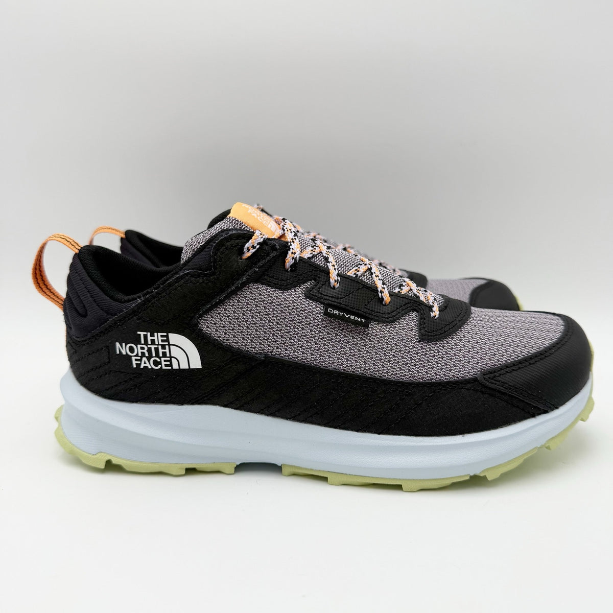The North Face Fastpack Hiker Shoes Kids Size 7 EU 39 Black Lilac Waterproof NIB