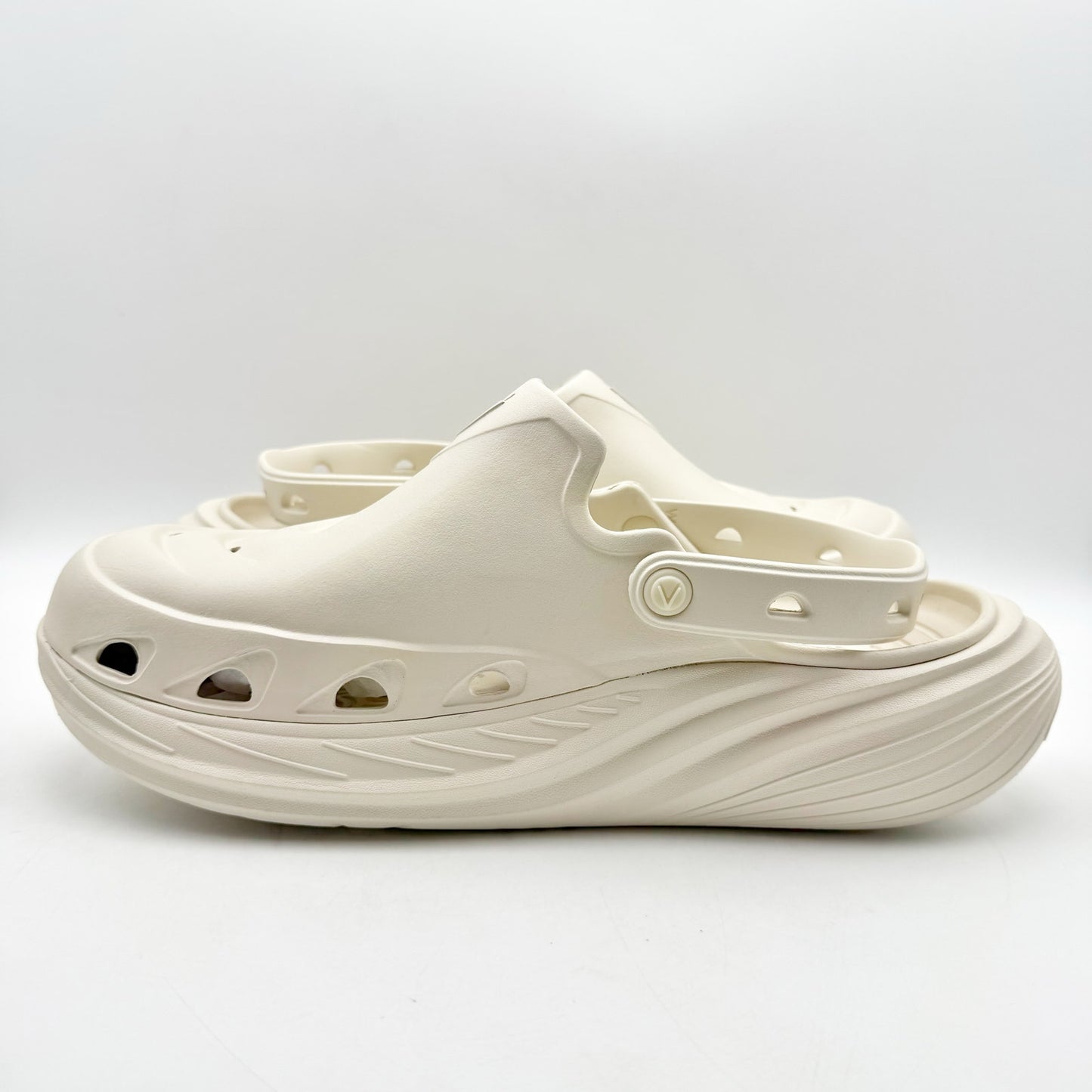 Vionic Womens Wave X Clogs US 13 Off White Comfort NWOB