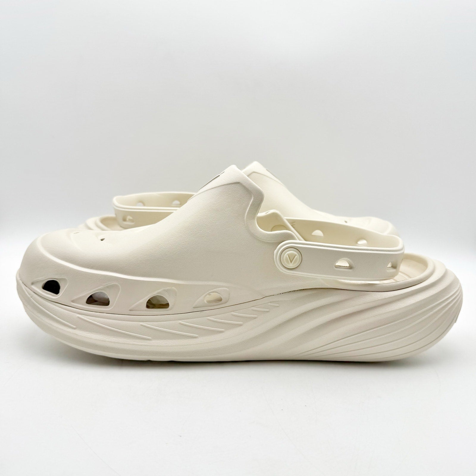 Vionic Wave X Clogs Womens 13 Mens 11 Off White Comfort NWOB